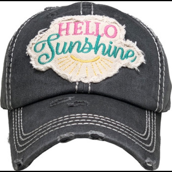 HELLO SUNSHINE VINTAGE BALLCAP - Picture 5 of 11